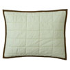 Metro Quilted Boudoir in Lime / White / Chocolate