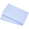 Mod Stripes Crib Fitted Sheet in Blue / Orange / Chocolate