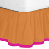 Tangerine Bed Skirt