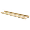 Natural Wooden Bed Rails for Twin Size Bed