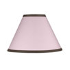 Pink and Chocolate Hotel Baby Lamp Shade
