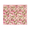 Pink and Khaki Camo Accent Floor Rug