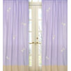 Purple Dragonfly Dreams Collection Window Panels 