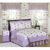 Mod Dots Purple 3 Pieces Full / Queen Set