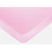 Teddy Bear Pink Fitted Crib Sheet in Solid Pink