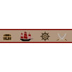 Treasure Cove Pirate Wallpaper Border