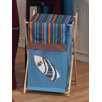 Surf Blue Laundry Hamper 