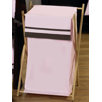 Pink and Chocolate Hotel Baby Laundry Hamper