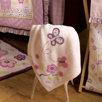 Sugar Plum Appliqued Sherpa Blanket