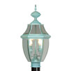 Monterey Outdoor Post Lantern in Verdigris