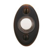 2" x 1.125" Oval Doorbell Button