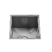 UrbanEdge 13" x 15.5" Undermount Stainless Steel Single Bowl Specialty Sink