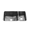 Classic 29" x 17.5" Undermount Double Bowl Kitchen Sink