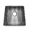 Trapezoid 18.33" x 17.5" Undermount Stainless Steel Single Bowl Kitchen Sink