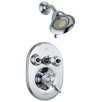 Victorian Jetted Shower System Trim in Chrome
