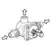 3 Port Pressure Balance Valve