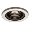 Low Voltage Mini Recessed Trim with Brushed Nickel Baffle