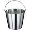 Graduated Bucket in Stainless Steel