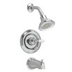 Hampton Bath/ShowerTrim Kit With Porcelain Lever Handle