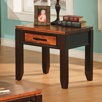 Abaco End Table in Multi-Step Acacia