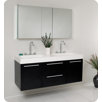 Senza Opulento Modern Double Bathroom Vanity