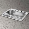 Celebrity 25" x 22" Self-Rimming Stainless Steel Sink