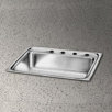 15" x 17.5" Pacemaker Single Bowl Sink