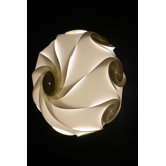 Sol Lightshade in White by Electric Firefly