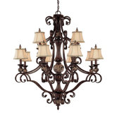 Manchester 12 Light Chandelier