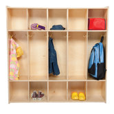 Five Section Locker