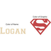 Personalized Superman Wall Decal