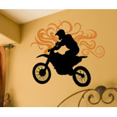 Dirt Bike Wall Decal