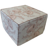 Geisha Cotton Cube Ottoman