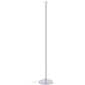 Living 2Easy One Light Floor Lamp in Chrome