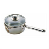 Wearever Cook and Strain Stainless Steel 3-qt. Saucepan with Lid