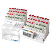 Deluxe 2-31 Day Organizers and 4 Alarm Reminder Clock