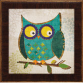 Owls 1 / 2 / 3 / 4 Wall Art (Set of 4)