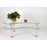 2-Tier Freeform Coffee Table