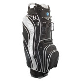 Genesis Cart Bag in Black and Silver