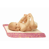 Memory Foam Changing Pad in Bubbles in Juice