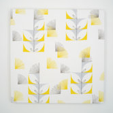Fugi Floral Textile Wall Print