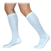 360 Cushioned Cotton Series 20-30 mmHg Women's Closed Toe Knee High Sock