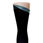 Soft Opaque 15-20 mmHg Closed Toe Thigh High Sock