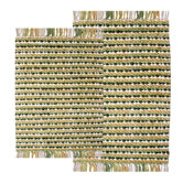Stone Harbor Piece Chindi Accent Herbal Rug Set