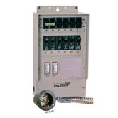 Pro / Tran Q Series Transfer Switch for Generator with 6 Circuit Breaker