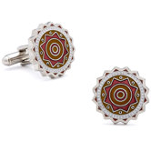 Aztec Blaze Cufflinks