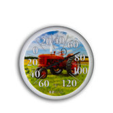 13.25" Dial Thermometer w/ Red Tractor