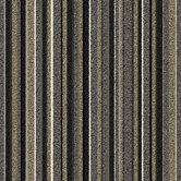 Birch Parkway Square Carpet Tile in Gray Stripe