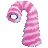 Nessie Table Lamp in Pink and White Stripped