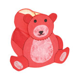 Barry The Bear Night-Time Pals Kids Table Lamp